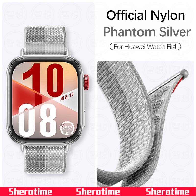 Dây Đeo Vòng Nylon, Thể Thao, Dệt Tốt, Dành Cho Đồng Hồ Huawei Fit 4 Pro, Dây Đeo Nylon Velcro Mềm Thoáng Khí, Thích Hợp Cho Huawei Fit4, Fit3, Fit2, Phụ Kiện Dây Đeo Thay Thế