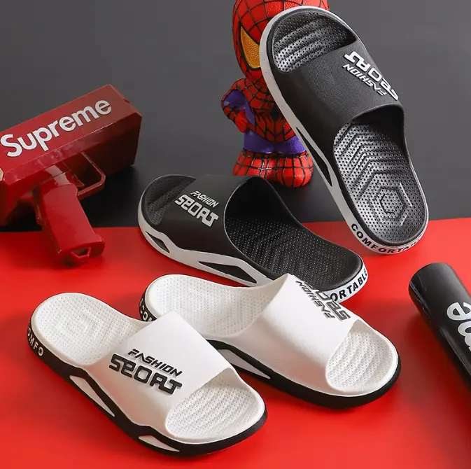 （nên tăng 1 size）Dép Lê Cao Su, Phong Cách Hàn Quốc, Đế Dày, Thoải Mái, Thích Hợp Cho Nam Và Nữ, Thời Trang, Mới Năm 2024