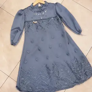 Manda Kids Anak Luxury By Myleeons Original Dress Gamis Muslim Mewah