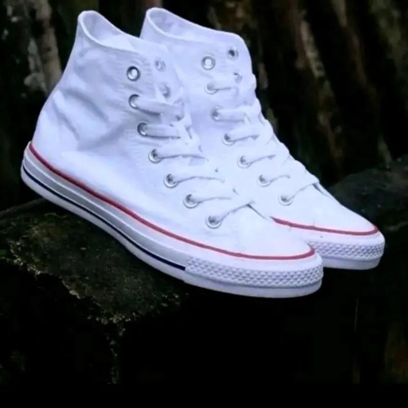 Product Introduction of Sepatu Sneakers Allstarr Coonveers Classic Tinggi Unisex Sekolah Kuliah Main Canvas Casual Shoes Pria Hitam Sport Kasual Olahraga Running 31