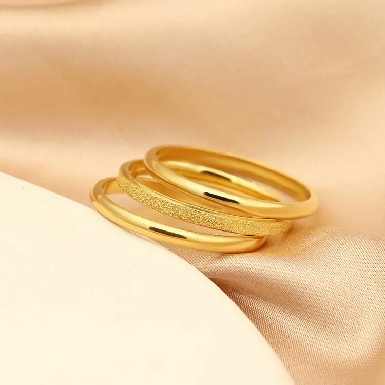 Tidak takut air! Cincin buram kelas atas mewah ringan yang dapat dicuci untuk wanita kelas atas 2024 cincin jari telunjuk baru 2