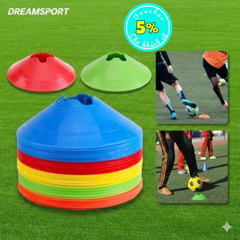 Thiết bị tập luyện bóng đá, đĩa đánh dấu, chướng ngại tập rê bóng 2026