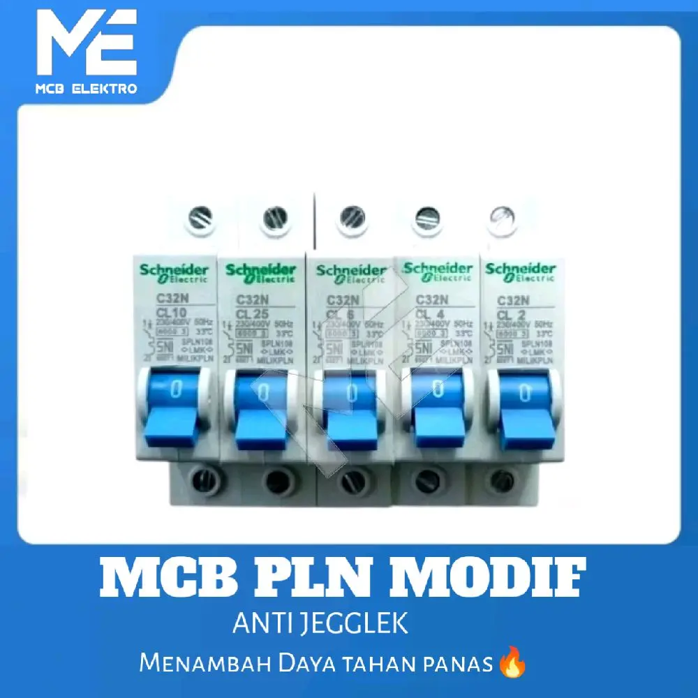 MCB Modif Anti jegglek  1P  Bisa reques 2A-63A