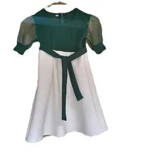 Dress anak natalie scuba/dress natal scuba anak/fashion trendy anak