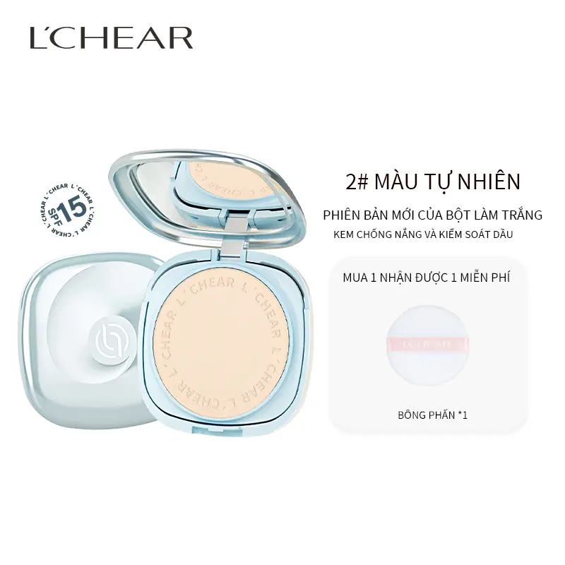 2# Màu tự nhiên *1 + Mút đánh phấn miễn phí *1