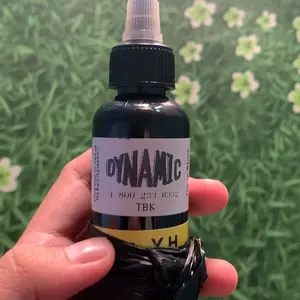 30ml 60ml 120ml Tinta Tato Dynamic Hitam Black Ink Tattoo Tato Pigmen Tinta