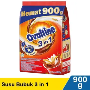 Ovaltine Classic / Ovaltine 3in1 Susu Bubuk Coklat kemasan jumbo 900gr