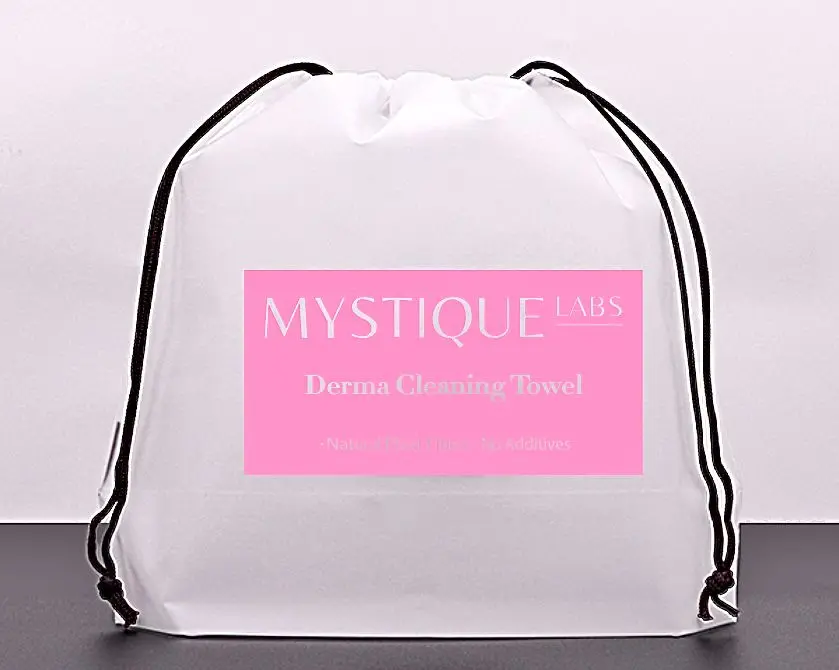 Mystique Labs 2 Way Wet Dry Cotton and Plant Fibers Disposal Derma  Cleaning Towel 200G