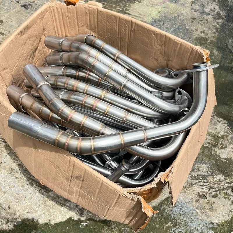 (VARIO 125/150) Leheran Header Knalpot Racing Custom hand made by Out.Garage full stainles steel Honda Vario 125 dan 150 Arm old dan new type ceklis Jigsaw 0