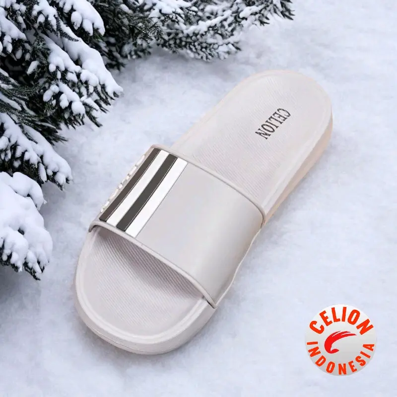 CELION Sandal Pria Starboy Slip on Murah Karet jelly super keren Pilih Lokal 2103-3A Shoes Selop 4