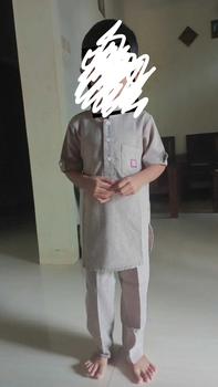 Product Review of Baju koko setelan anak laki laki pakaian baju lengan pendek Muslim Katun from v**q 0
