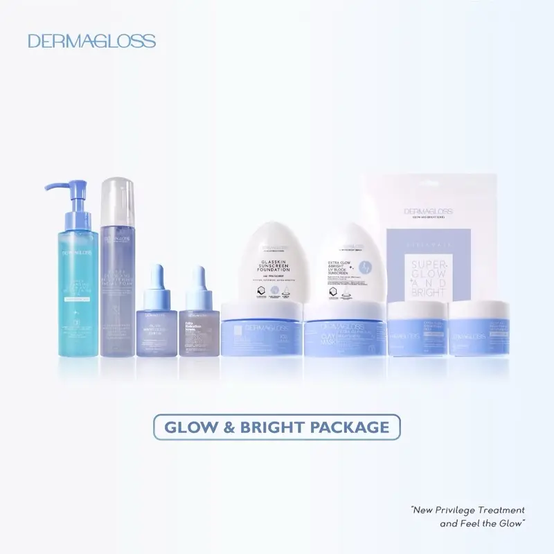 DERMAGLOSS - NEW Package Extra Glow & Brightening Series 1