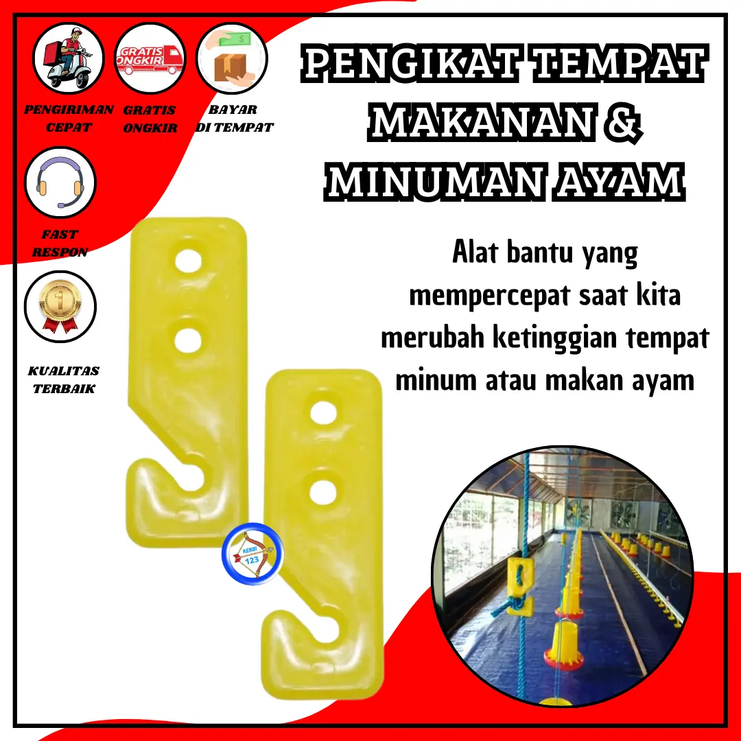75 PCS PENGIKAT TALI pusat Ikat Tali untuk TMO TMOA Pengikat Tali tempat minum makan ayam Nipple Nepel