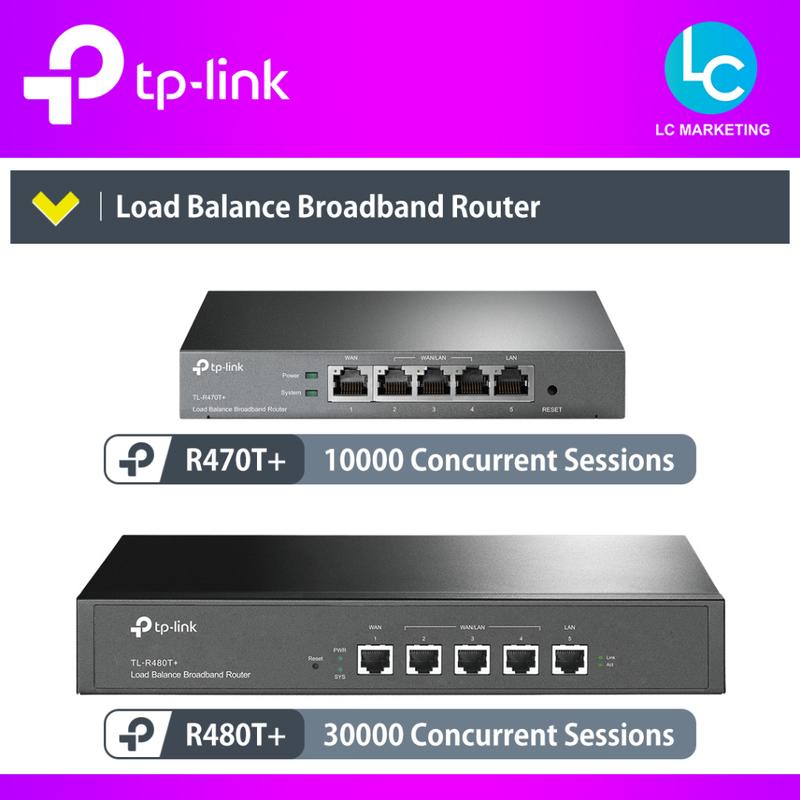 TP-Link Load Balance Broadband Router TL-R470T+ / TL-R480T+ - TikTok ...