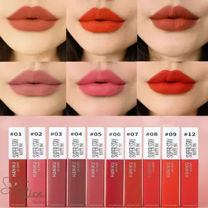 Lipstik Ombre lips High Pigmented Waterproof Transferproof Lip Gloss Liptint Tahan Lama