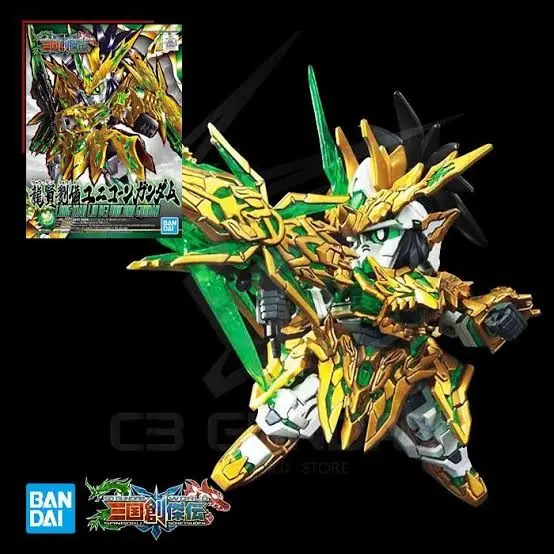 Spesial Sd Gundam Sangoku Soketsuden Sdss 32 Long Xian Liu Bei Unicorn Gundam