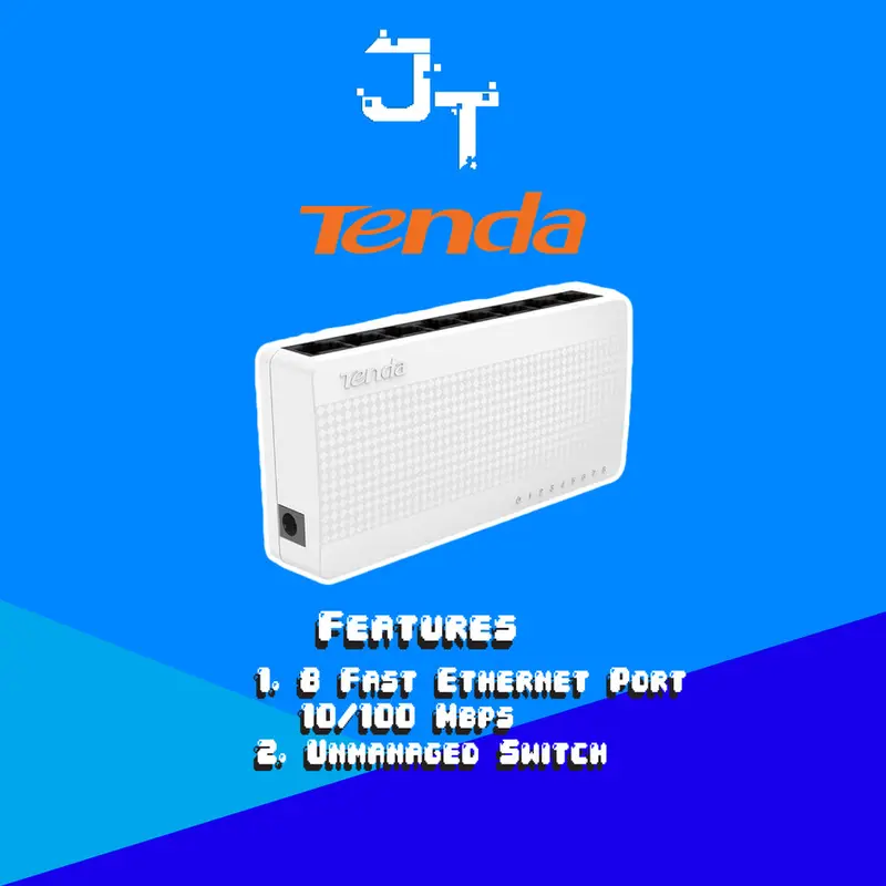 Tenda S108 8-port Ethernet Switch 0