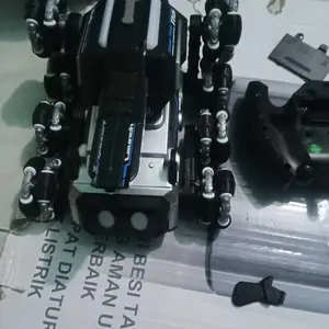 RC Stunt Dog Remote Kontrol 2.4ghz Baterai Cas Water Bombs Shooting 8 Roda Bisa Gerak Lampu