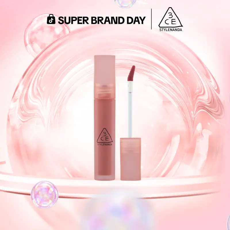 Son kem lì lâu trôi nhẹ môi Blur Water Tint-3CE Blur Water Tint