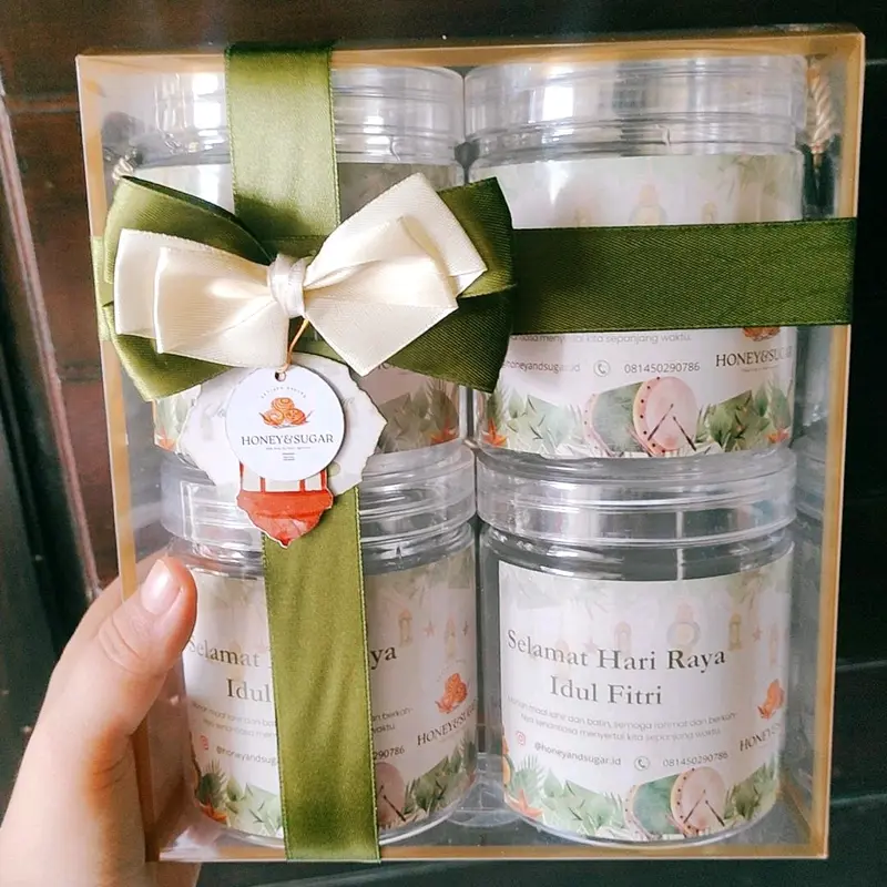 Rabitha Hamper Idul Fitri isi 4 kemasan toples 500g 2