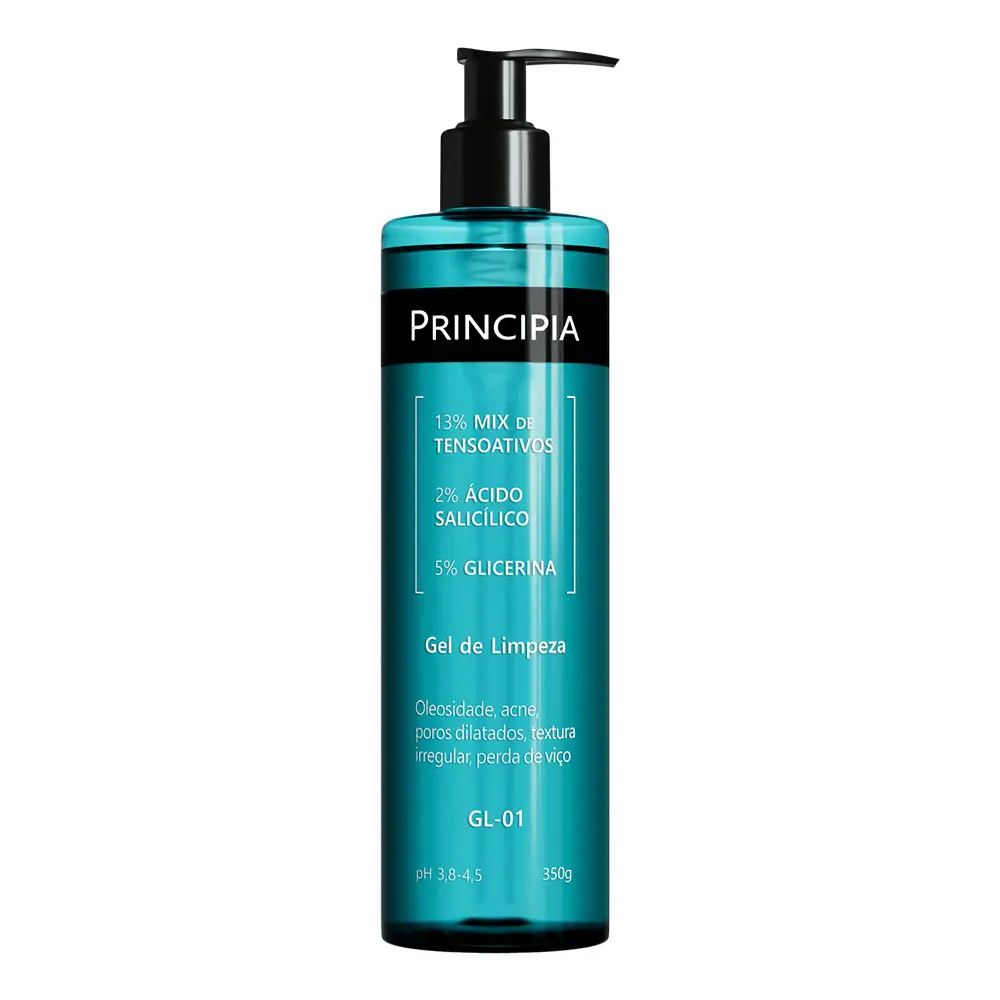 Principia GL-01 - Gel de Limpeza Facial 350g (Peles oleosas)