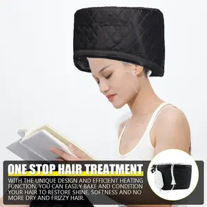 Thermal Heat Cap Steamer Hair Adjustable Heating EU Plug