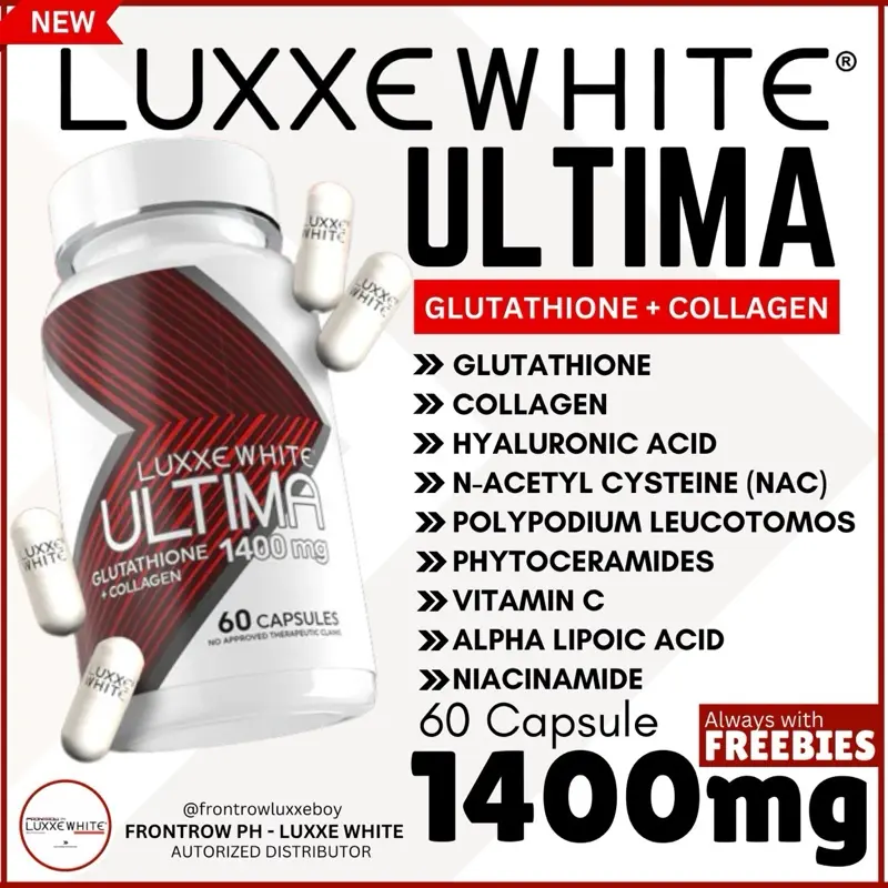 luxxe glutathione price FRONTROW INTERNATIONAL 2-Piece Luxxe White Enhanced Glutathione Food  Supplement - 30 Capsules | Best Price KSA