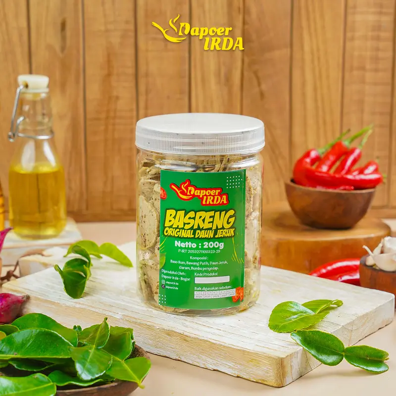 Dapoer Irda Basreng Original Daun Jeruk 2