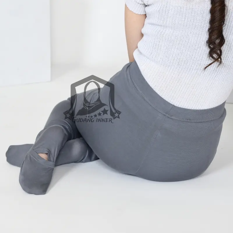 Legging Wudhu Dewasa Bahan Spandek Kaos Rayon Premium Nyaman 2