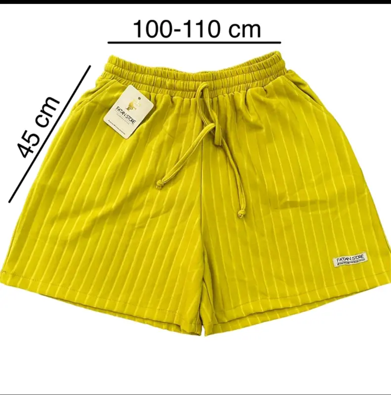 KULOT WANITA CELANA HOTPANTS KNIT HORNET CELANA SANTAI DAN PANTAI JUMBO Nyaman Tebal Shorts Standar 2