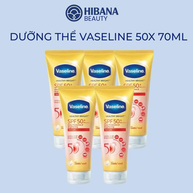 [MINISIZE] Serum Dưỡng Thể Vaseline Chống Nắng Sáng Da Brightening Serum SPF 50+ PA++ 70ML