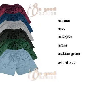 BEGOOD FASHION - CELANA PENDEK PARASUT PRIA KOLOR BOXER CELANA RUNNING OLAHRAGA Nyaman Santai Shorts Unisex Cowok Keren