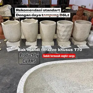 COD LANGSUNG CO BAK MANDI TERAZZO T70 KAPASITAS 86LITER