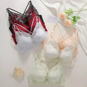3 PCS PROMO! 9074 BH Bra Busa Kemben Renda Halus Cup Besar Tanpa Kawat Kait 4Size 32-38 dengan Desain Elegan dan Nyaman