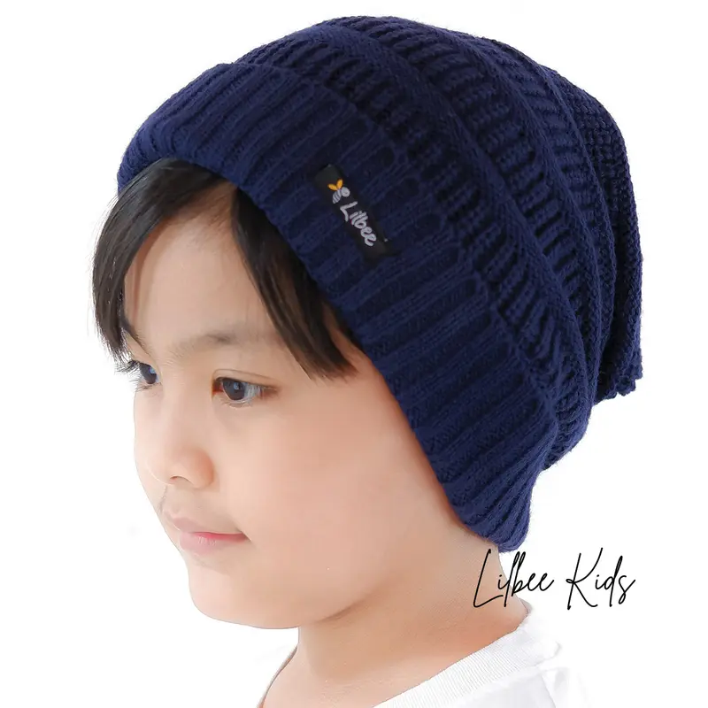 LILBEE Topi Kupluk Rajut Anak Laki Laki Lembut Halus Motif Unik KP 009 8
