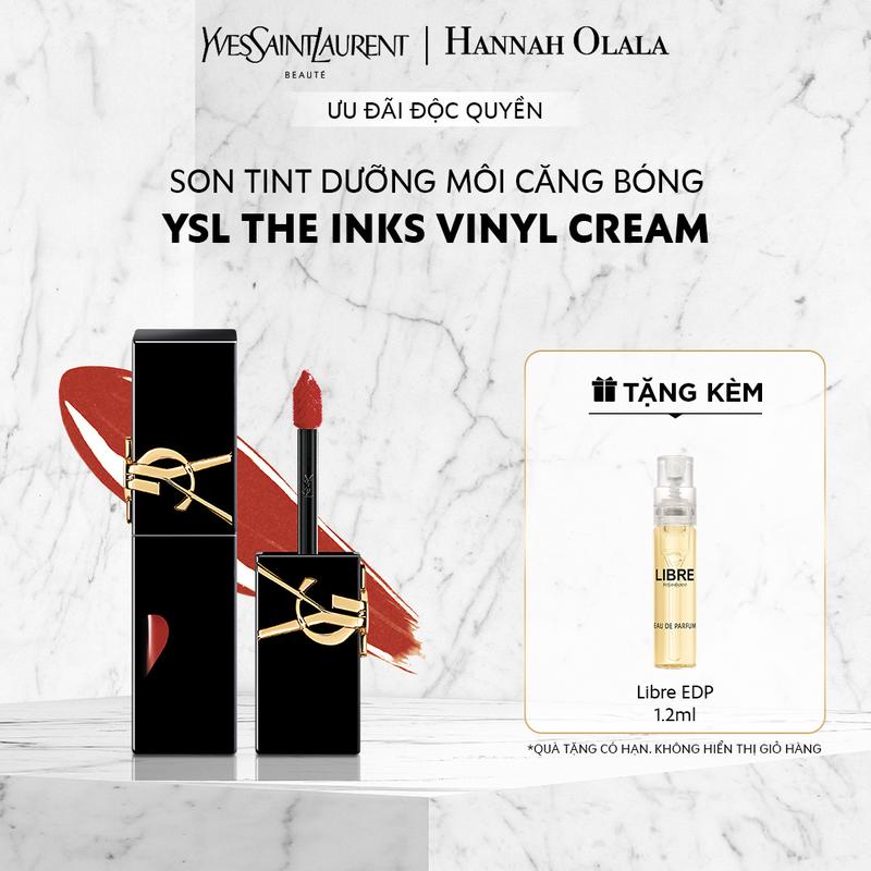YSL x Hannah - Son tint dưỡng môi căng bóng YSL THE INKS VINYL CREAM