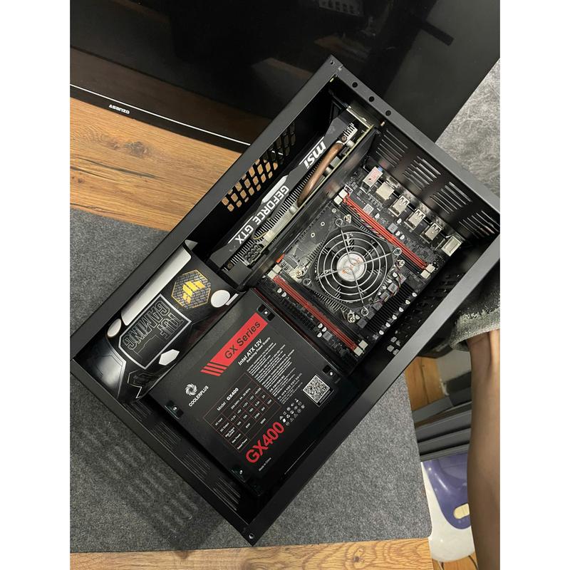 Vỏ case máy tính mini custom nhỏ gọn Hỗ trợ main itx / nguồn atx vga + AIO 240