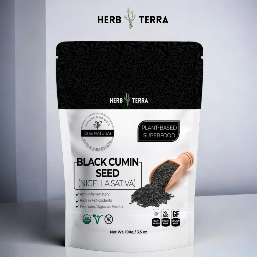 Herb Terra Black Seed (Nigella Sativa) | Ultimate Wellness Superfood & Immunity Powerhouse