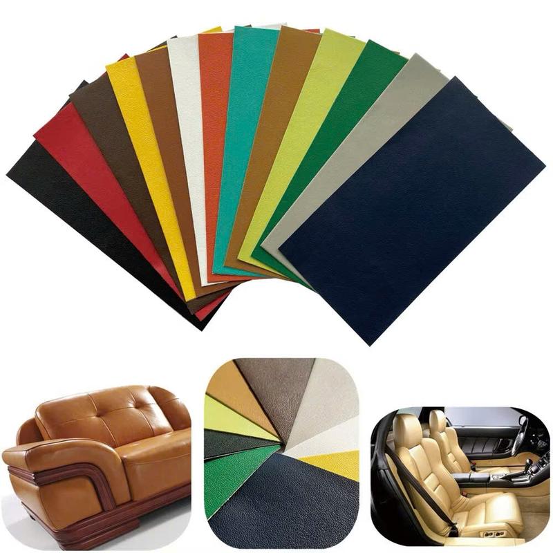 Vải Da Pu sẵn keo 21x31cm dán ghế sofa, giường gội đầu, ghế cắt tóc, Da tự dính sửa chữa đồ da đa năng siêu rẻ tại nhà