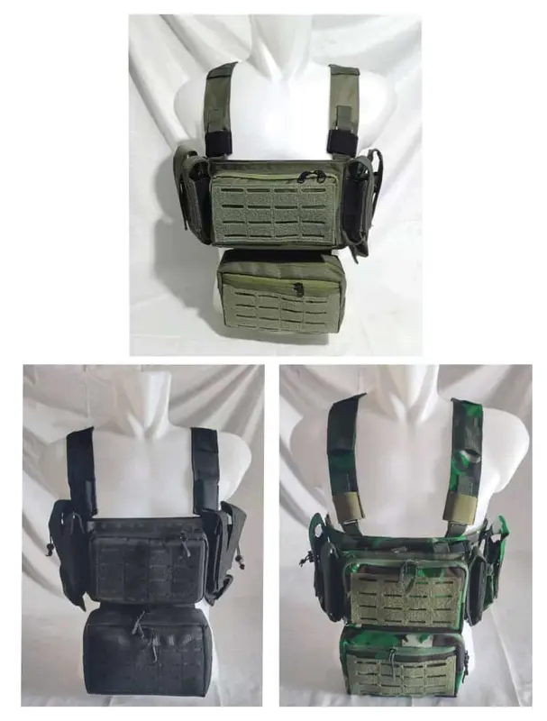 Chestrig Taktis KRAKEN Tas Dada Mini Modular Tactical Rompy Body Vest 5