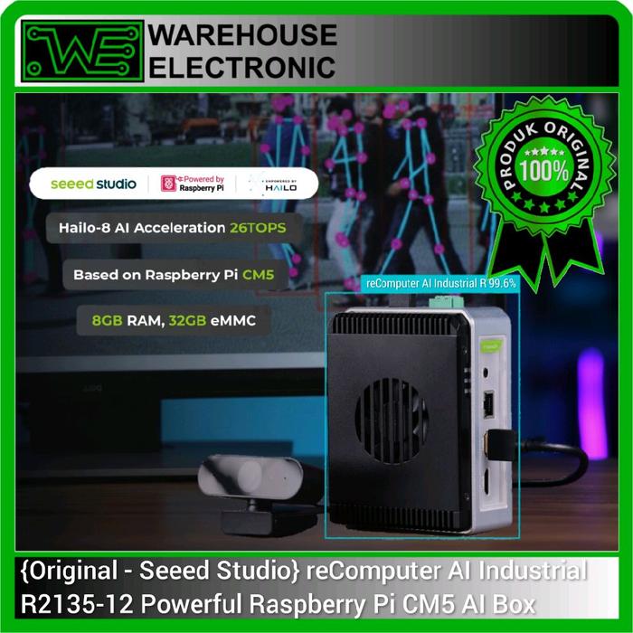 R2000 Box Jual reComputer AI Industrial R2135-12 The World's Most Powerful ...