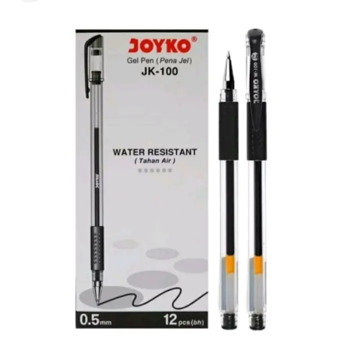 (3 pcs)Balpoin joyko gel/balpoin gel/pen gel joyko/balpoin joyko gel tutup/balpoin joyko jk-100/balpoin joyko jk-100Nt/pen gel joyko jk-100/pulpen joyko jk-100Nt