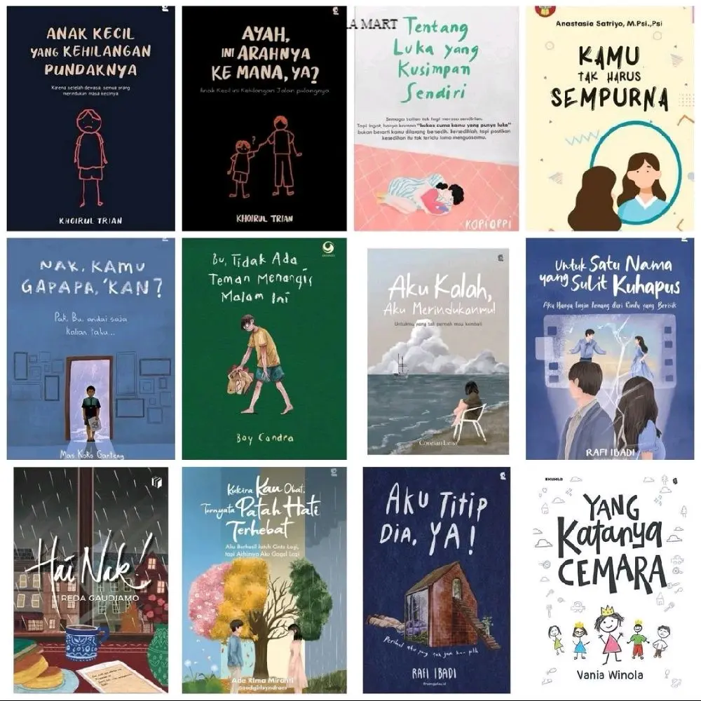 Buku Best Seller Aku Kalah Aku Merindukanmu - Tentang Luka Yang Kusimpan Sendiri - Utuh Tapi Tidak Cemara Principles Of Power - Atomic Habits - Mindset - Prinsipil Ekonomi - Makanya Mikir - Good Habits - 48 Laws - Dark Psychology - The Psychology Of Money
