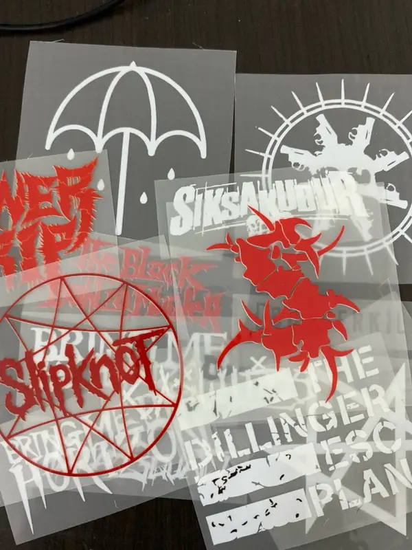LOGO Sablon setrika 8cm berkualitas tahan lama anti luntur anti klopek bisa di semua bahan kain dtf dtg plastisol 0