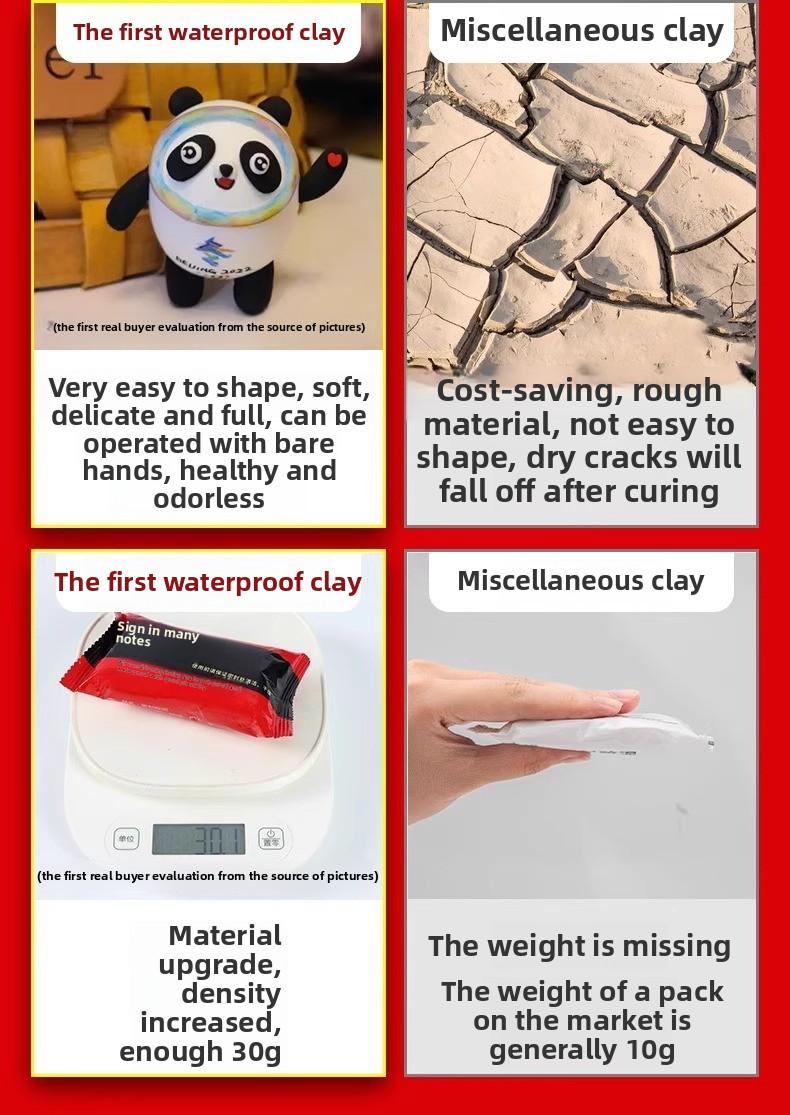 Product Introduction of Air conditioner hole sealing putty for waterproofing, household filler for water pipes, toilets, rodent prevention, leak sealing, fireproof clay for wall hole repair 1