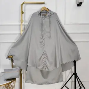Mukena Dewasa Velvet Silk 2in1 Lasercut Jumbo