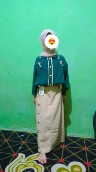 Product Review of Keiko Cardigan Rajut Couple Ibu Anak Perempuan 1-10 Tahun Outer Kardigan Wanita Korean Style from R**a s**r 1