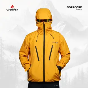CREDIFOX Jaket Gunung Gorpcore Explorer series waterproof bahan taslan JN premium
