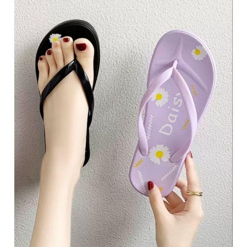 Product Introduction of Sandal Jepit Fashion Wanita Daisy - Sandal Jepit Wanita Bahan Spon 2