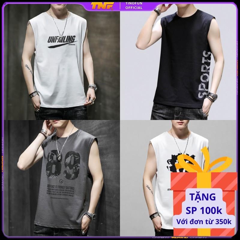 xiu Áo ba lỗ nam unisex TINOFUN áo nam nữ 3 lỗ sát nách CL A áo tanktop thể…